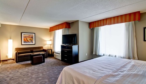 Studio, 1 King Bed, Accessible (Hearing)