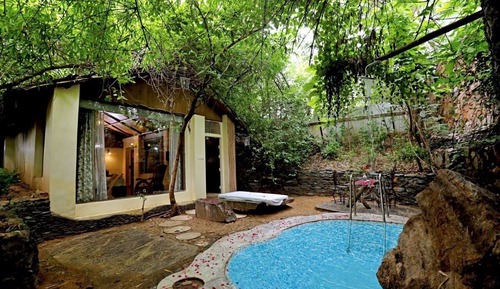 Cottage with private pool, 1 King Bed - Breakfast Included 