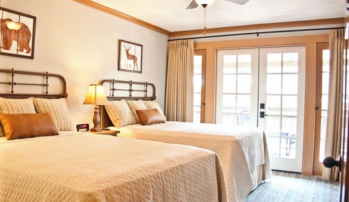 Standard Double Room, 2 Double Beds, Mobility Accessible