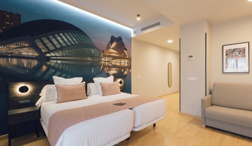 Estudio deluxe (2 Adults + 2 Children)