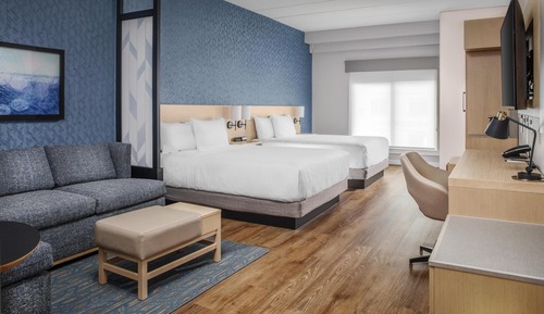 Room (2 Queen Beds, Sofa Bed, Non-Balcony)