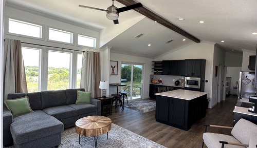 Signature Cabin, 1 King Bed with Sofa bed, Lake View