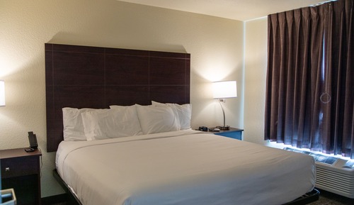 Suite, 1 King Bed with Sofa bed, Accessible, Non Smoking (Audible/Visual Alert)