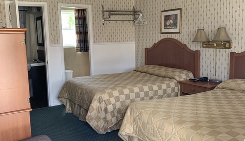 Standard Double Room, 2 Double Beds, Non Smoking, Kitchenette