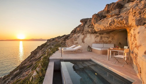 Double Room, Private Pool, Sea View