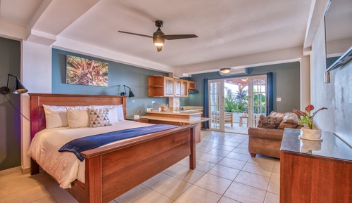 Pool View Ground Floor King Suite