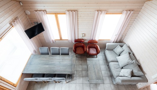 Deluxe Chalet, 3 Bedrooms, Sauna, River View