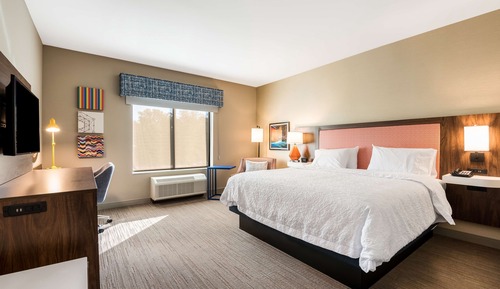 Standard Room, 1 King Bed, Refrigerator & Microwave