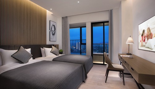 Studio, 2 Twin Beds
