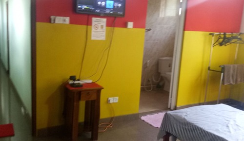 Red Family Room