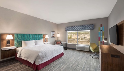 Room, 1 King Bed, Refrigerator & Microwave