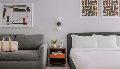 Studio, 1 King Bed with Sofa bed, City View