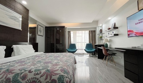 Design Apartment, 1 Queen Bed, Kitchen