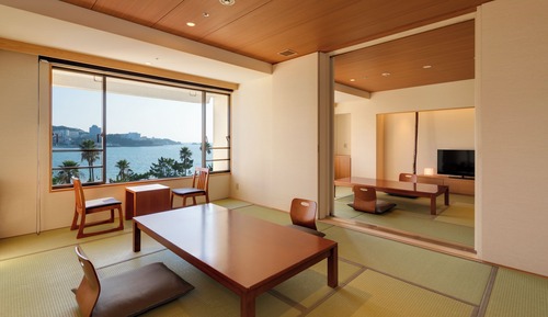 Connecting Japanese Room with Ocean View - Non-Smoking