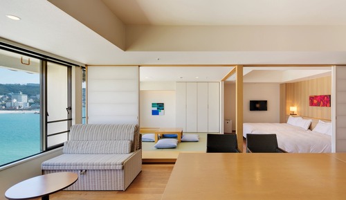 Royal Floor Japanese Western Room with Ocean View - Non-Smoking