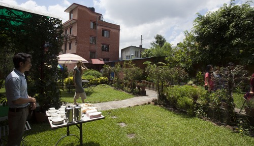 Deluxe Quadruple Room, Multiple Beds, Connecting Rooms, Garden View