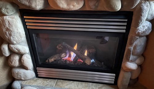Standard Room, Fireplace