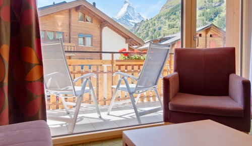 Panoramic Double Room, Balcony, Mountain View