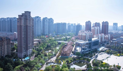 Breezy, Room, 2 Double Beds, City View