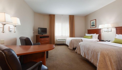 Studio Suite, 2 Queen Beds, Mobility Accessible (Mobility, Accessible Tub)