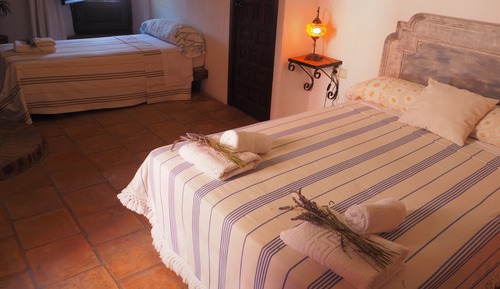 Basic Double or Twin Room, 2 Twin Beds, Fireplace, Courtyard View