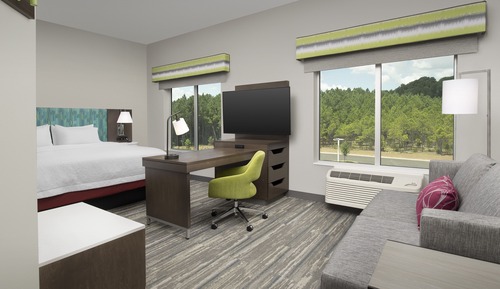 Studio, 1 King Bed, Non Smoking, Refrigerator & Microwave (Wet bar)