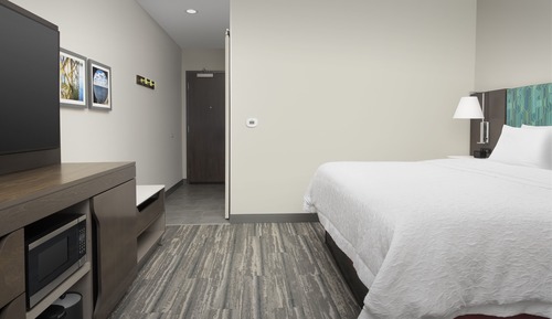 Room, 1 King Bed, Refrigerator & Microwave