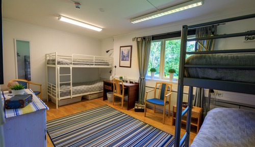 Quadruple Room, Shared Bathroom, Garden View (Annexet)