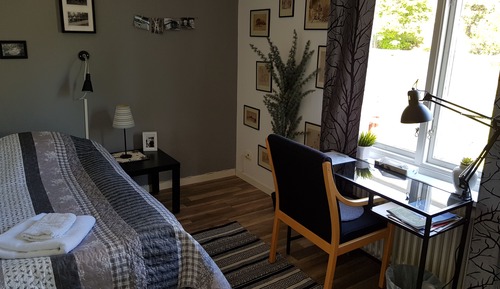 Single Room, Private Bathroom, Garden View (Brukshotellet)