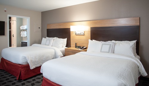 Studio, 2 Queen Beds, Non Smoking, City View