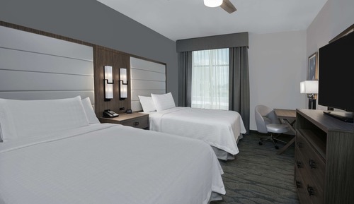 Suite, 2 Queen Beds, Accessible (Mobility & Hearing, Roll-in Shower)