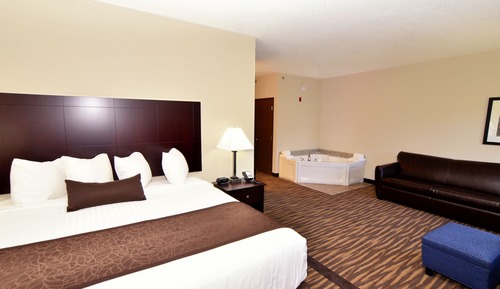 Suite, 1 King Bed with Sofa bed, Jetted Tub