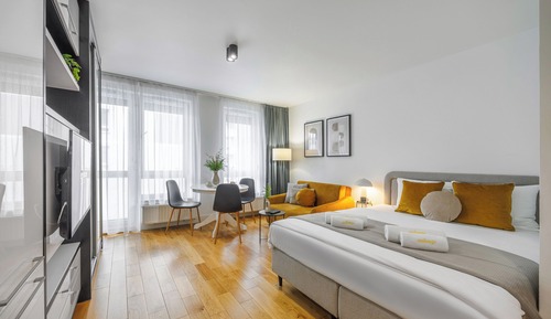City Studio Suite, 1 Queen Bed with Sofa bed