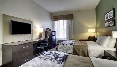 Double Room, 2 Double Beds, Non Smoking