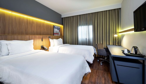 Twin Room, 2 Twin Beds, Refrigerator