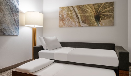Suite, 2 Double Beds (Mobility/Hearing Accessible, Tub)