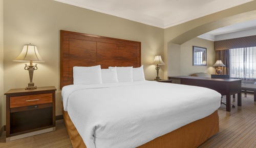 Suite, 1 King Bed with Sofa bed, Non Smoking, Refrigerator & Microwave (with Sofabed)