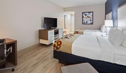 Standard Room, 2 Queen Beds, Non Smoking, Microwave (Oversized Room)