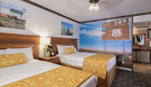 Economy Double Room, 2 Queen Beds, Annex Building
