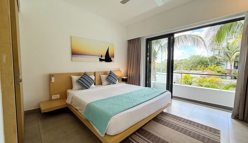 Apartment, 2 Bedrooms, Garden View