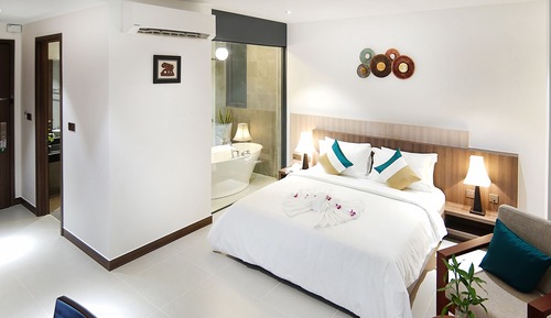 Family Double Room, 2 Bedrooms, City View