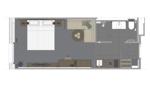 Studio Suite with kitchenette