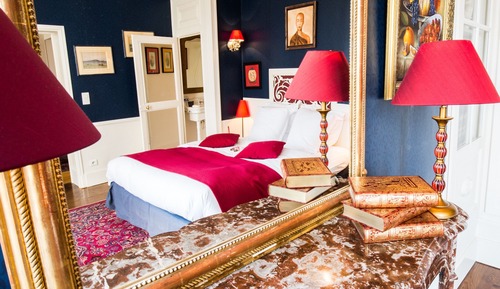 Comfort Double Room, Ensuite, Garden View (Chambre Bleue)