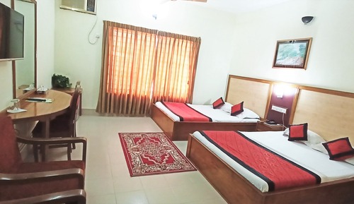 Family Double Room, 2 Double Beds, Accessible, City View