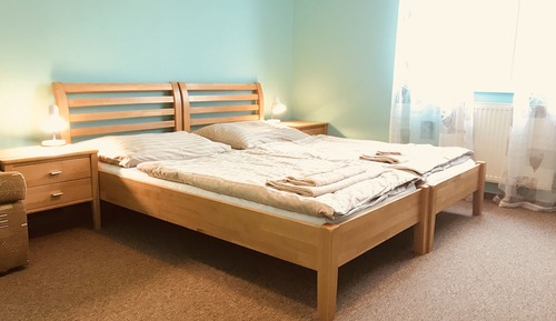Classic Triple Room, Refrigerator, Courtyard Area