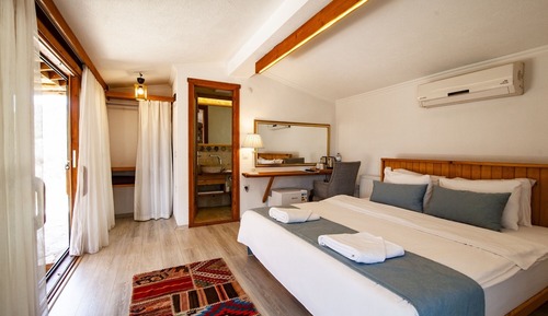 Grand Cabin, 1 Queen Bed, Non Smoking, Mountain View