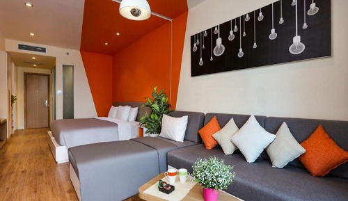 Studio Apartment with Balcony with Ocean View