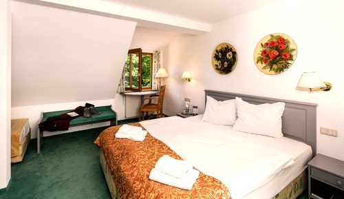 Dreibettzimmer Waldseite