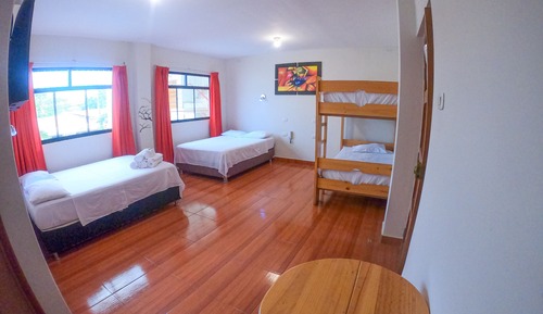 Family Quadruple Room, 1 Bedroom, Private Bathroom