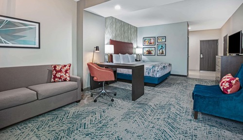 Deluxe Room, 1 King Bed, Accessible, Non Smoking (Mobility,Hearing,Tub w/Grab Bars)